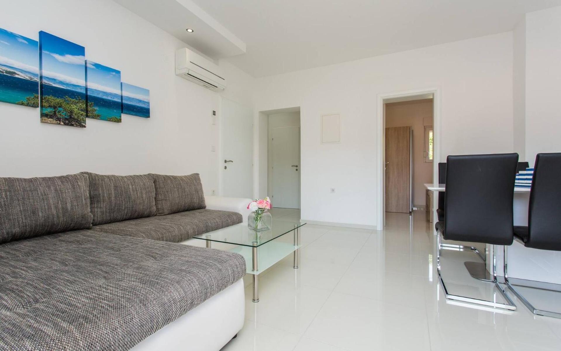 Apartments Bernardeta 1 Baška Esterno foto