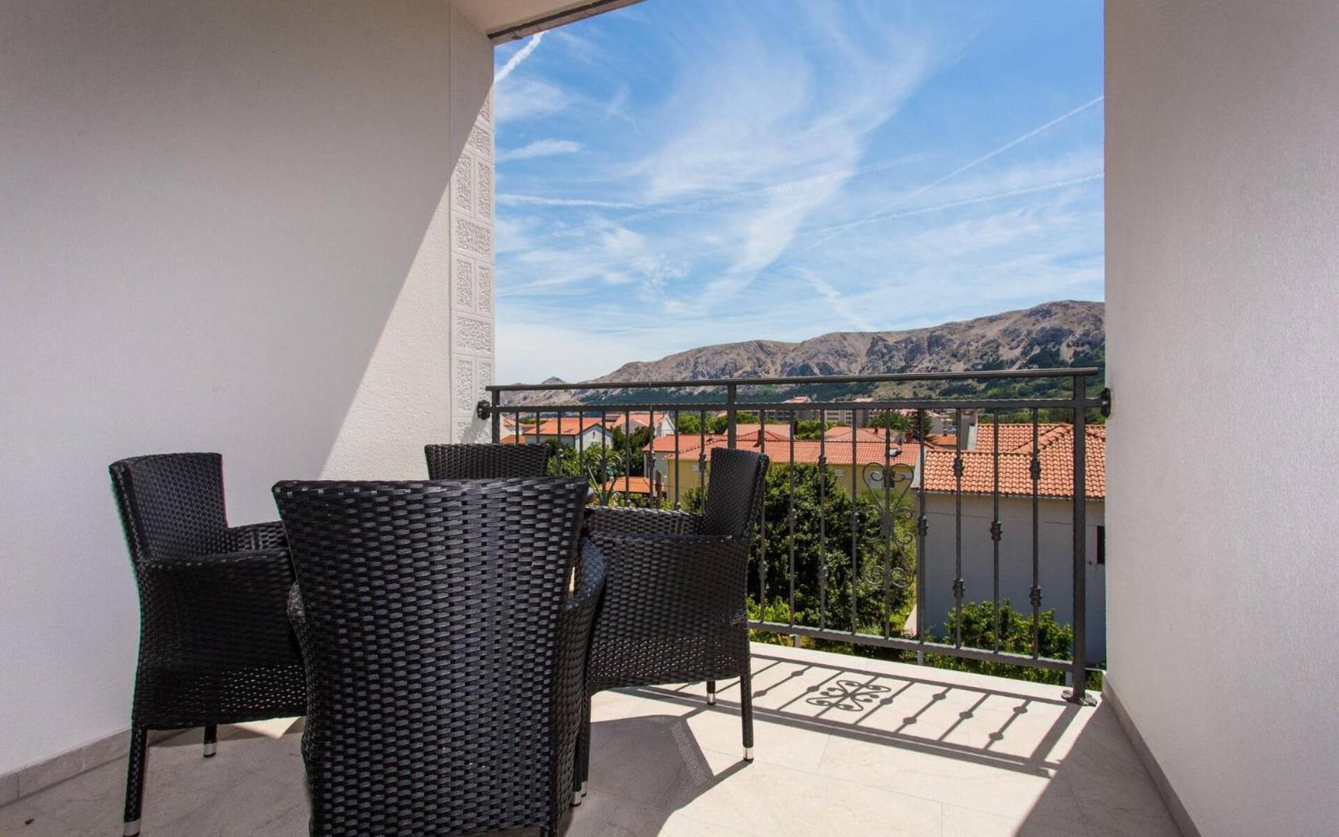 Apartments Bernardeta 1 Baška Esterno foto