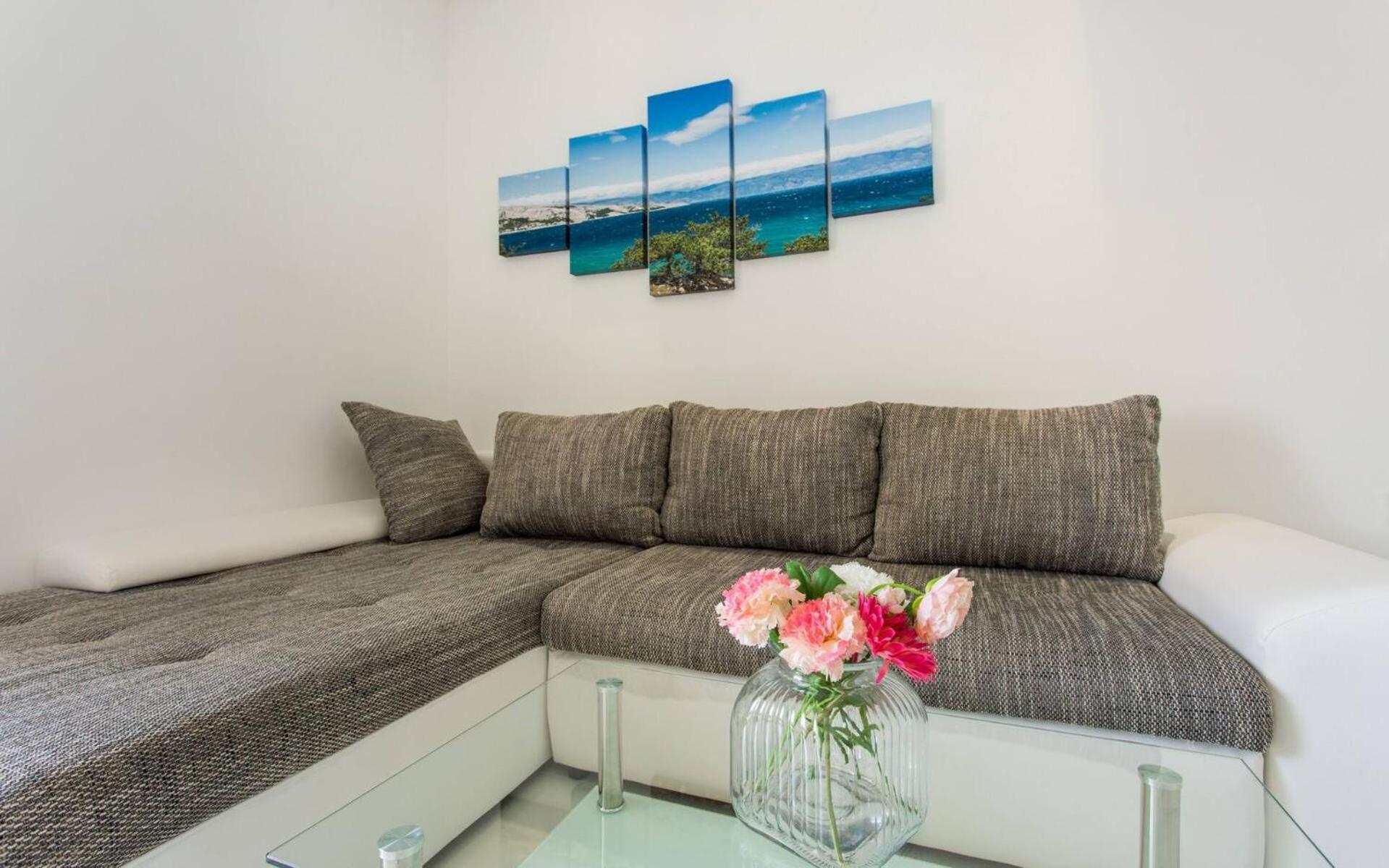 Apartments Bernardeta 1 Baška Esterno foto
