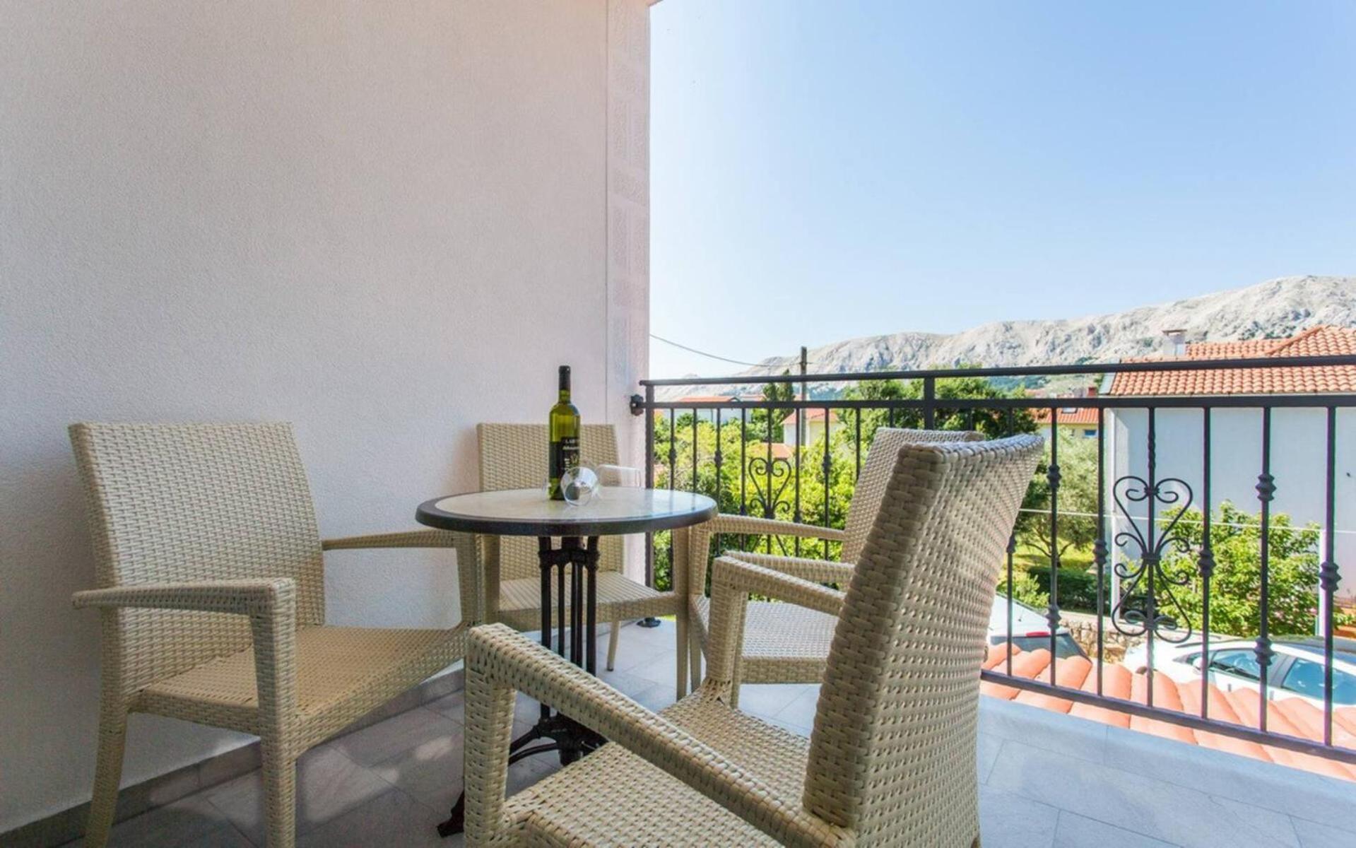 Apartments Bernardeta 1 Baška Esterno foto