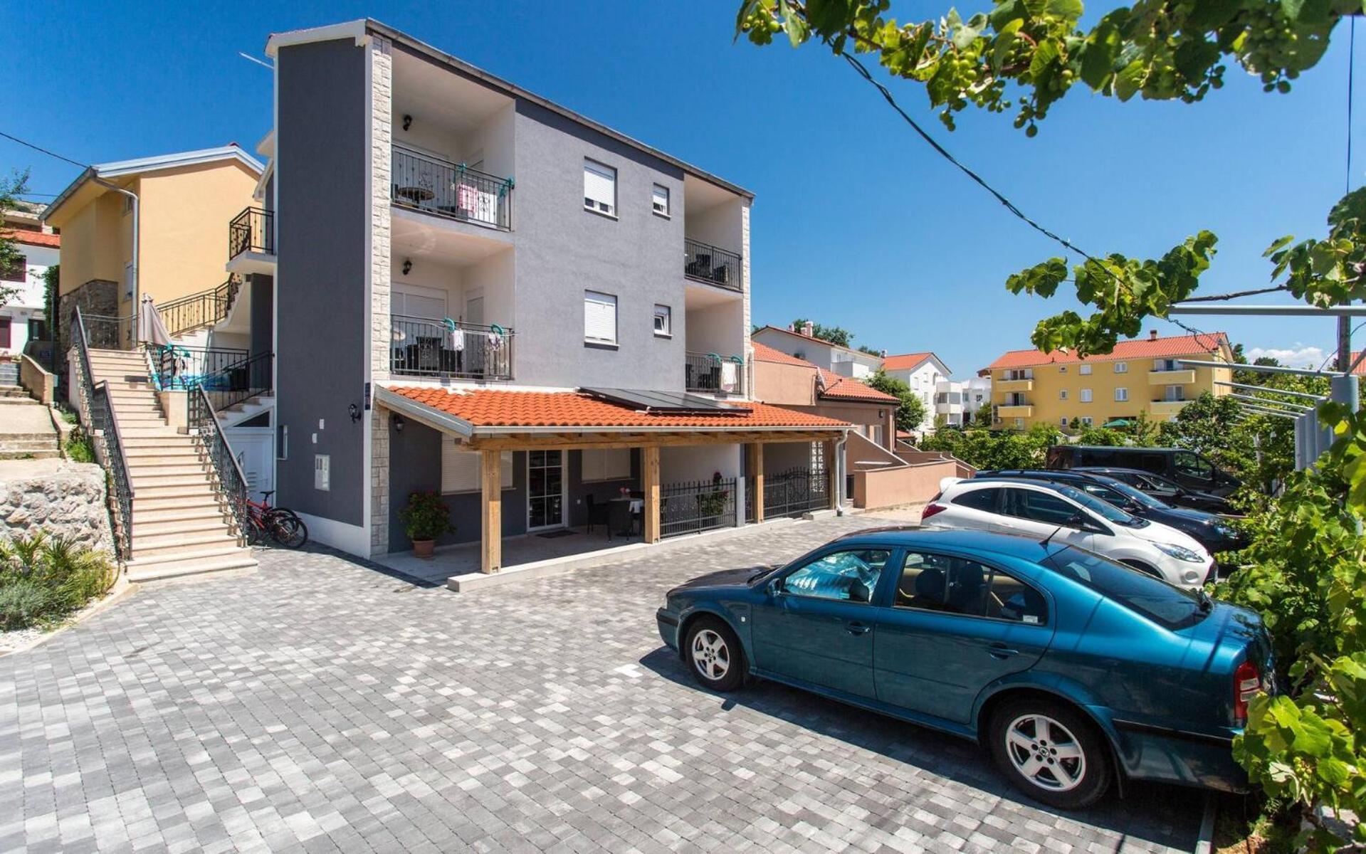 Apartments Bernardeta 1 Baška Esterno foto