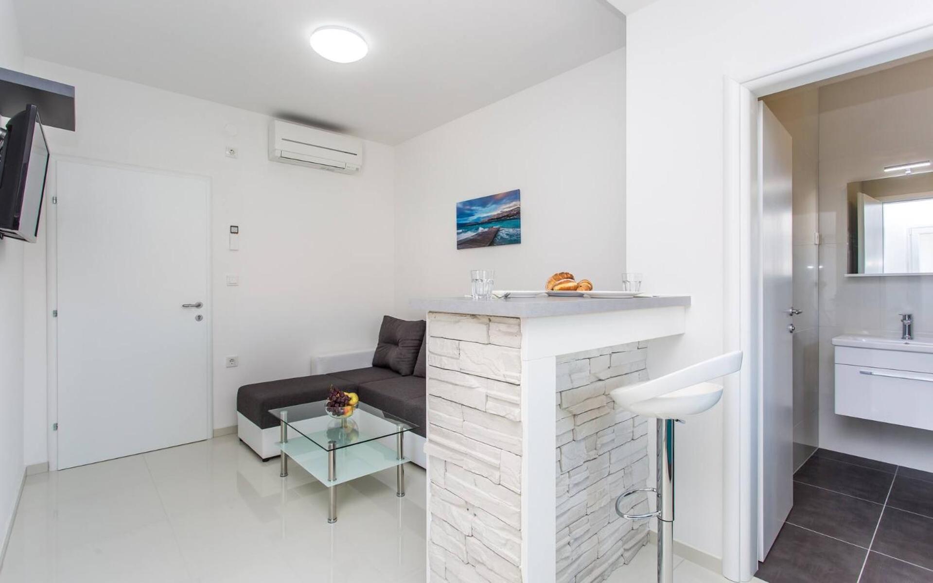 Apartments Bernardeta 1 Baška Esterno foto
