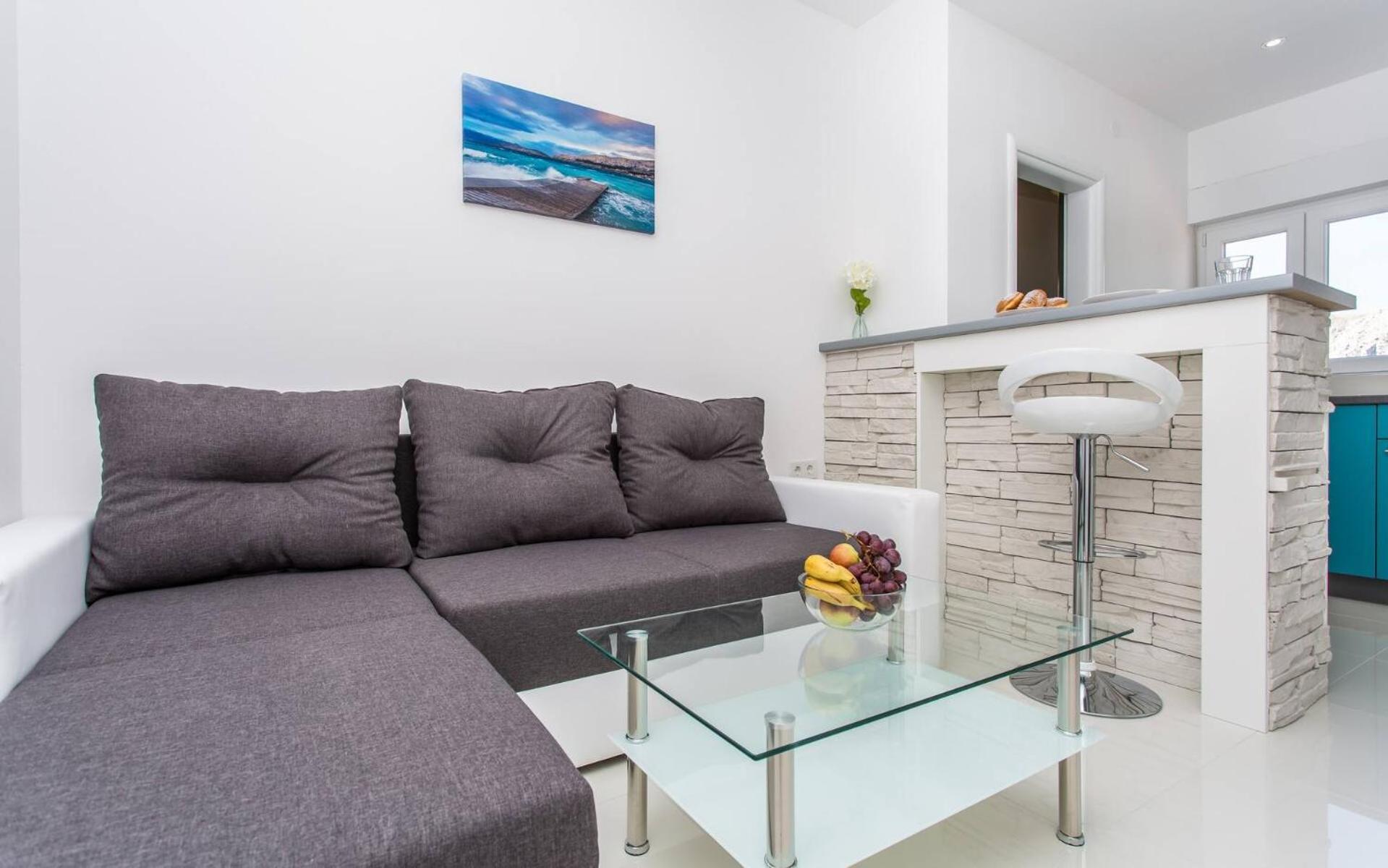 Apartments Bernardeta 1 Baška Esterno foto
