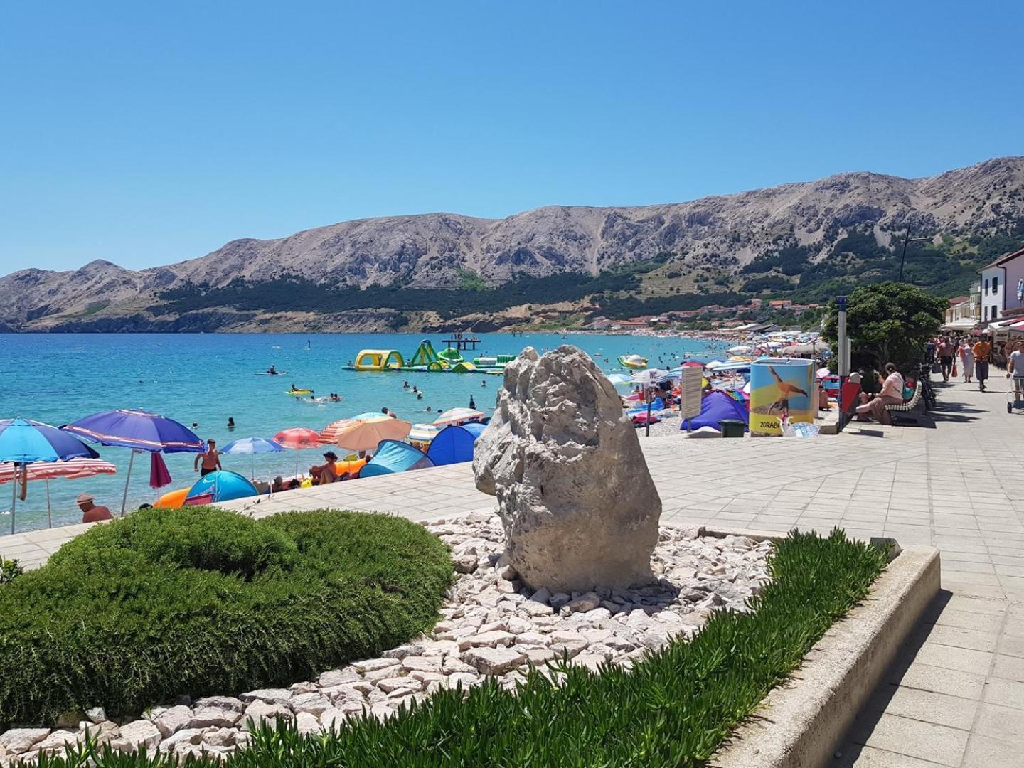 Apartments Bernardeta 1 Baška Esterno foto