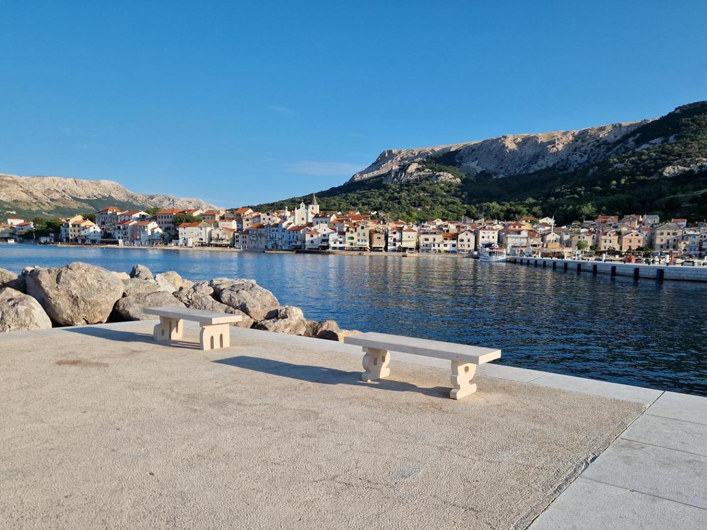 Apartments Bernardeta 1 Baška Esterno foto